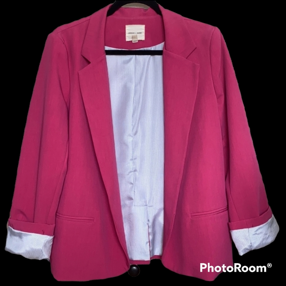 Silence + Noise Pink Blazer